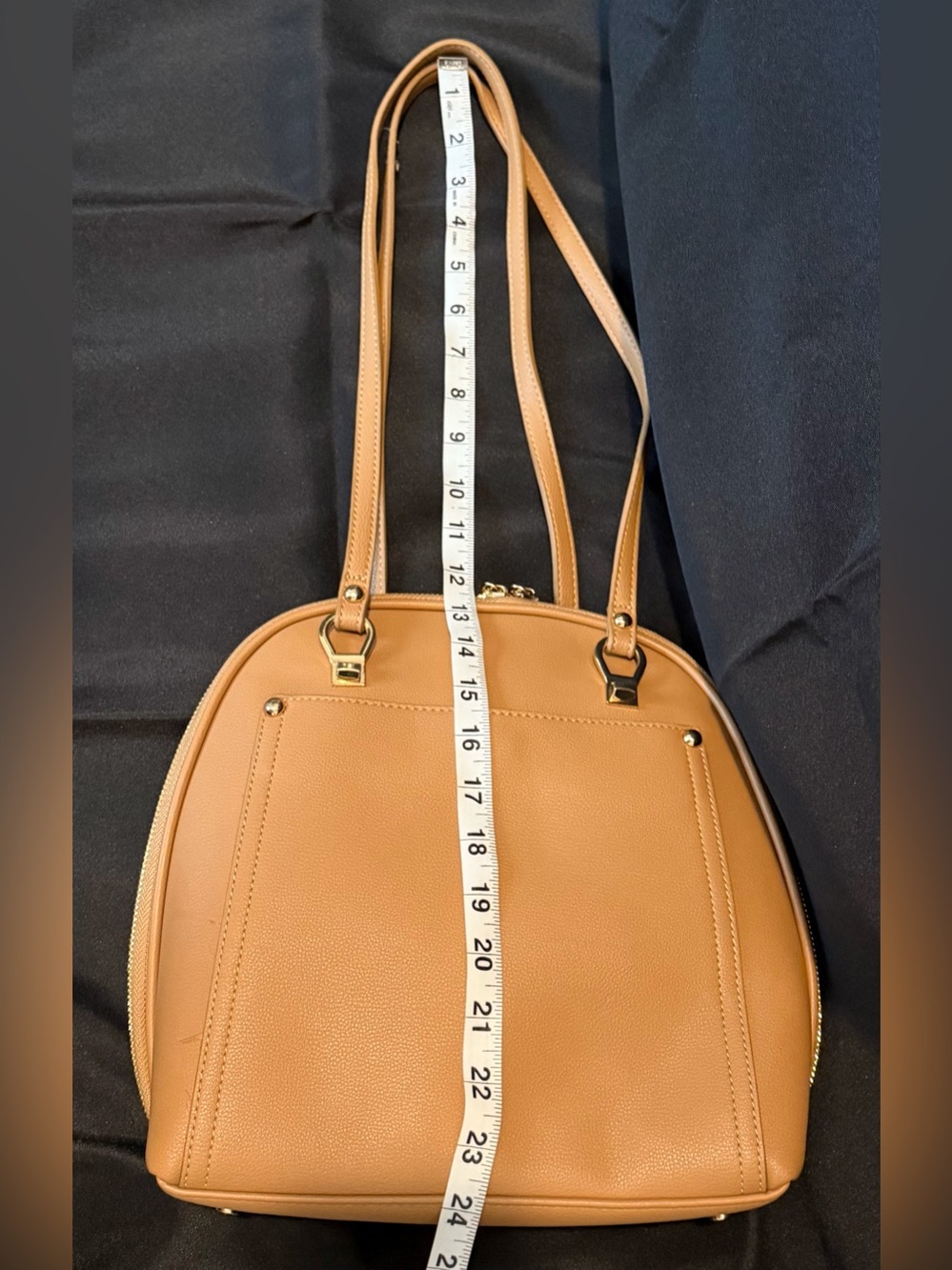 Miztique Mini Backpack/Purse with Gold Hardware - Picture 6 of 8